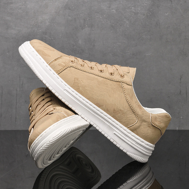 Leather Sneakers Premium Genuine Leather Versatile Daily