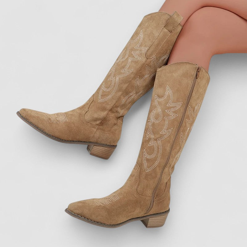 Clara - Botas occidentales ortopédicas