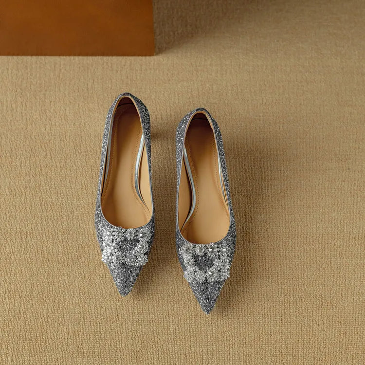 Lily | Gloria Glitter Pumps