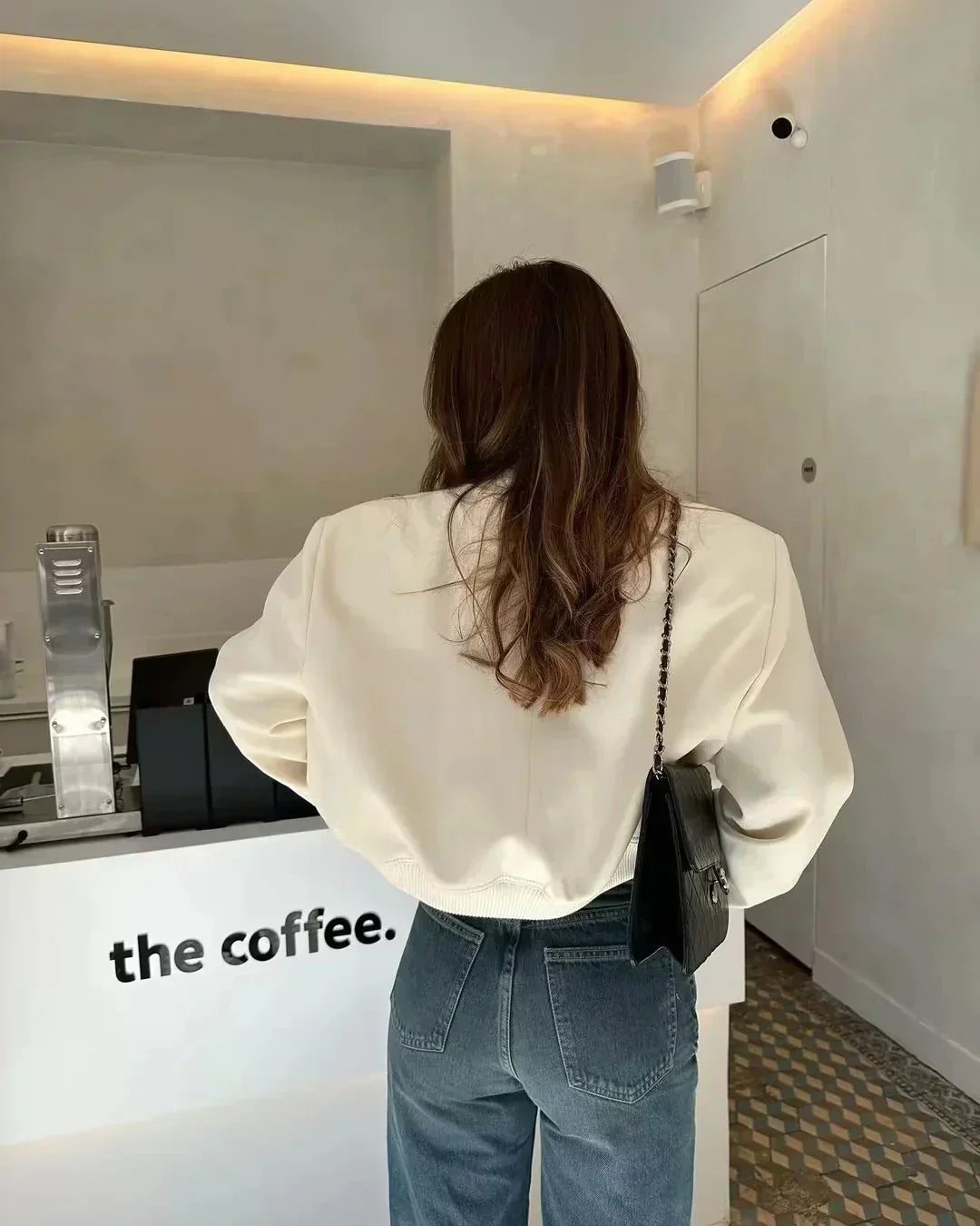 Women's Bomber Jacket Relaxed Fit Everyday Layer