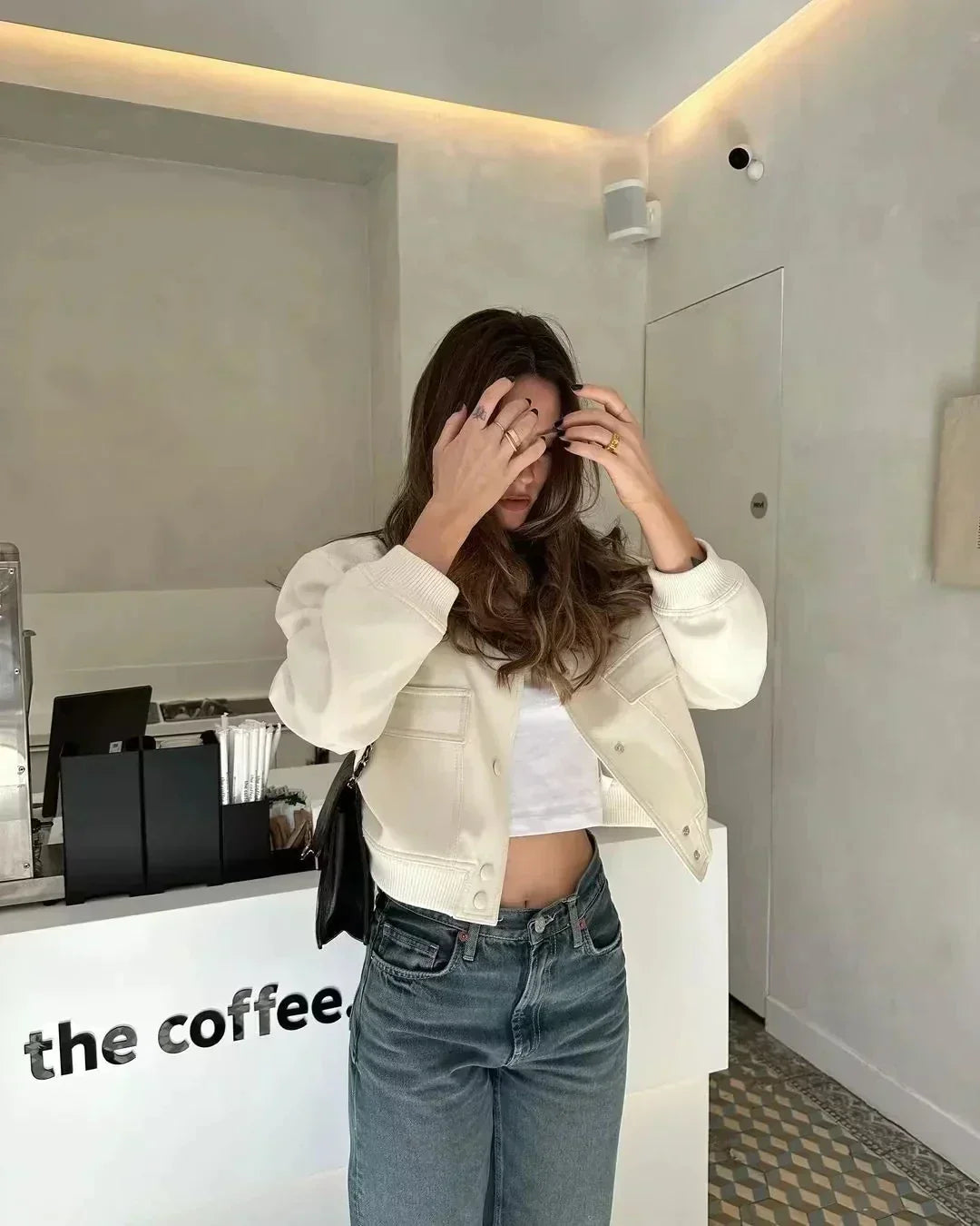 Women's Bomber Jacket Relaxed Fit Everyday Layer