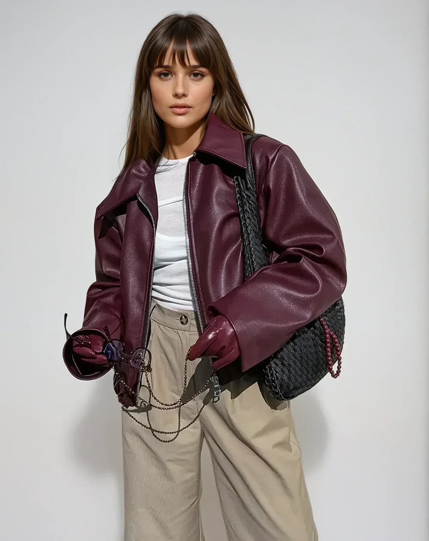 Women's Short Jacket Classic Cut Sturdy Build