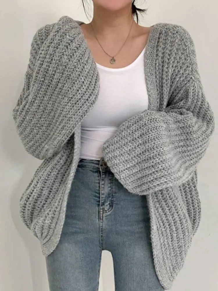 Tansy Sleeve Women Cardigan Sweater