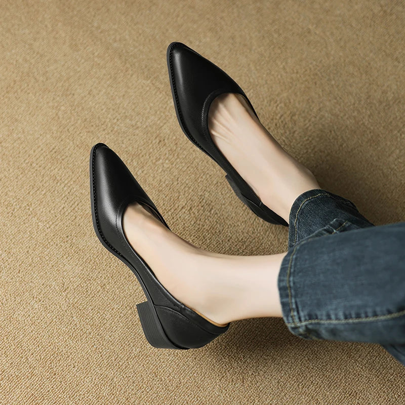 Lily | Mid Heeled Shoes.