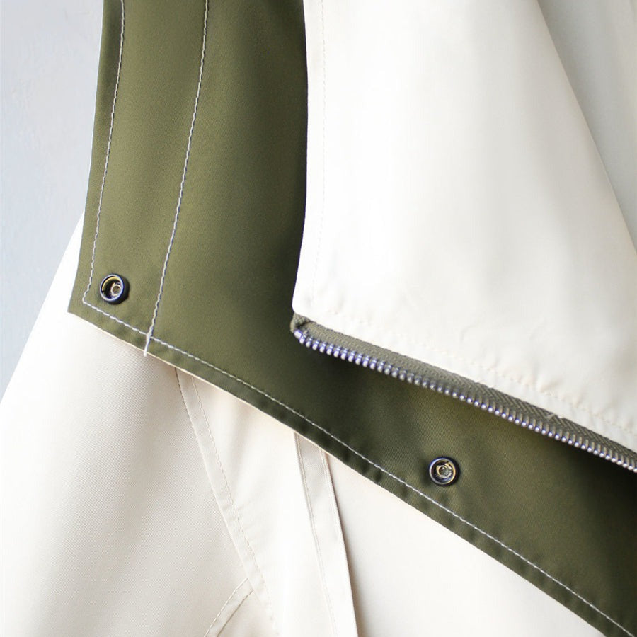 Veste de pluie légère pour femme, imperméable et à la coupe flatteuse