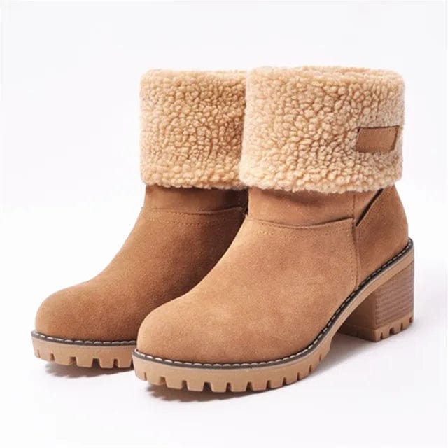 Ella | Botas de lana hasta media pantorrilla