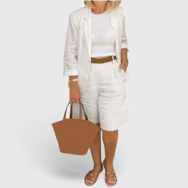Annie | Conjunto Elegante de Traje de 2 Piezas