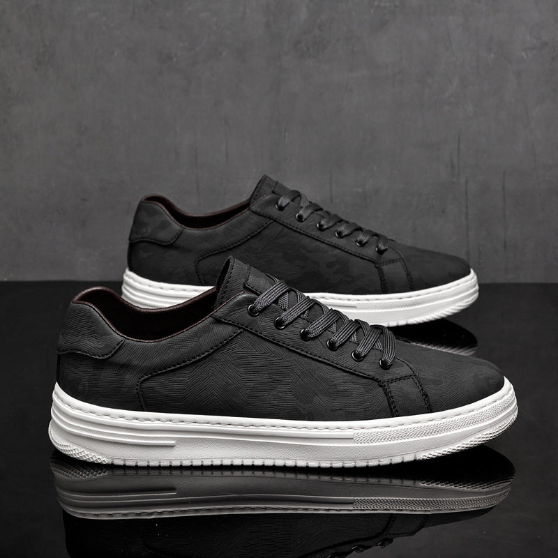 Leather Sneakers Premium Genuine Leather Versatile Daily