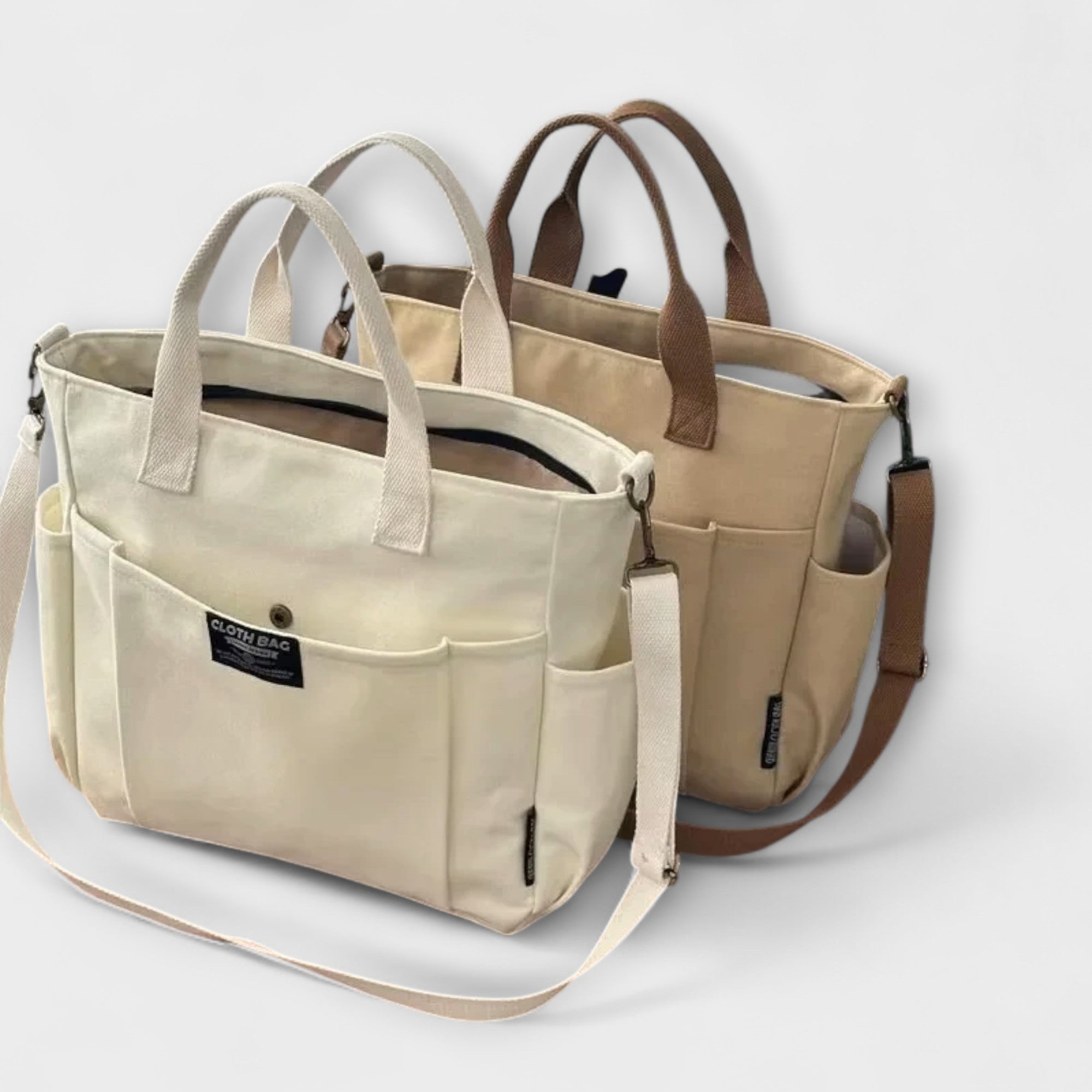 Annie | Borsa a Spalla in Tela Minimalista