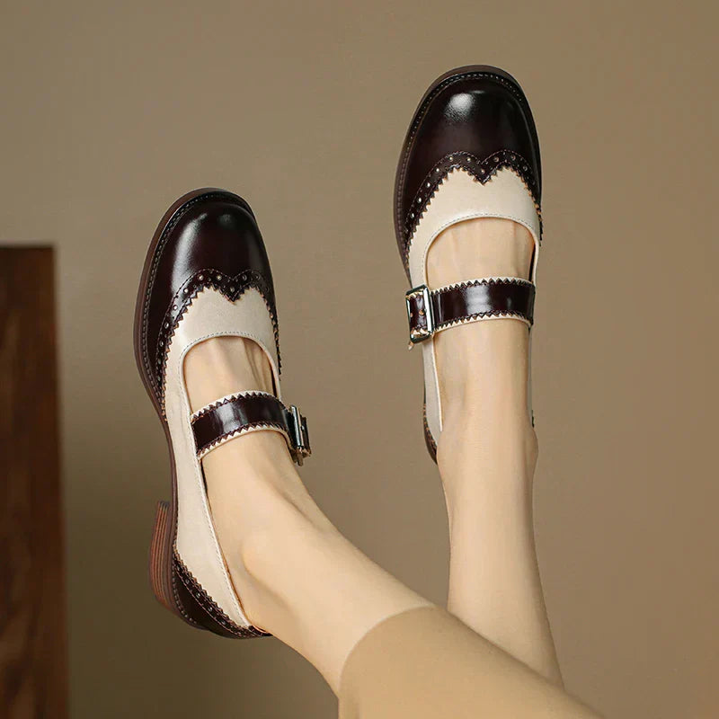 Lily | Miana Leather Mary Janes
