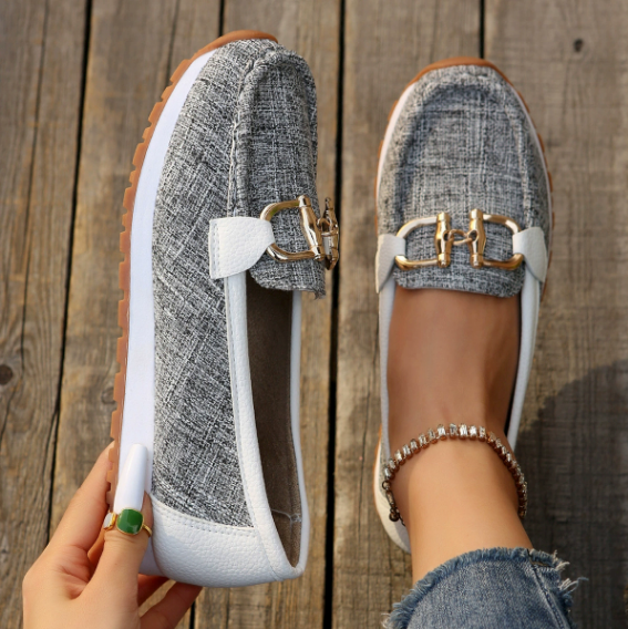 Esme - Mocassins à boucle plate