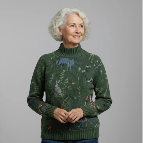 Aimelie | Warmer und eleganter Rollkragenpullover