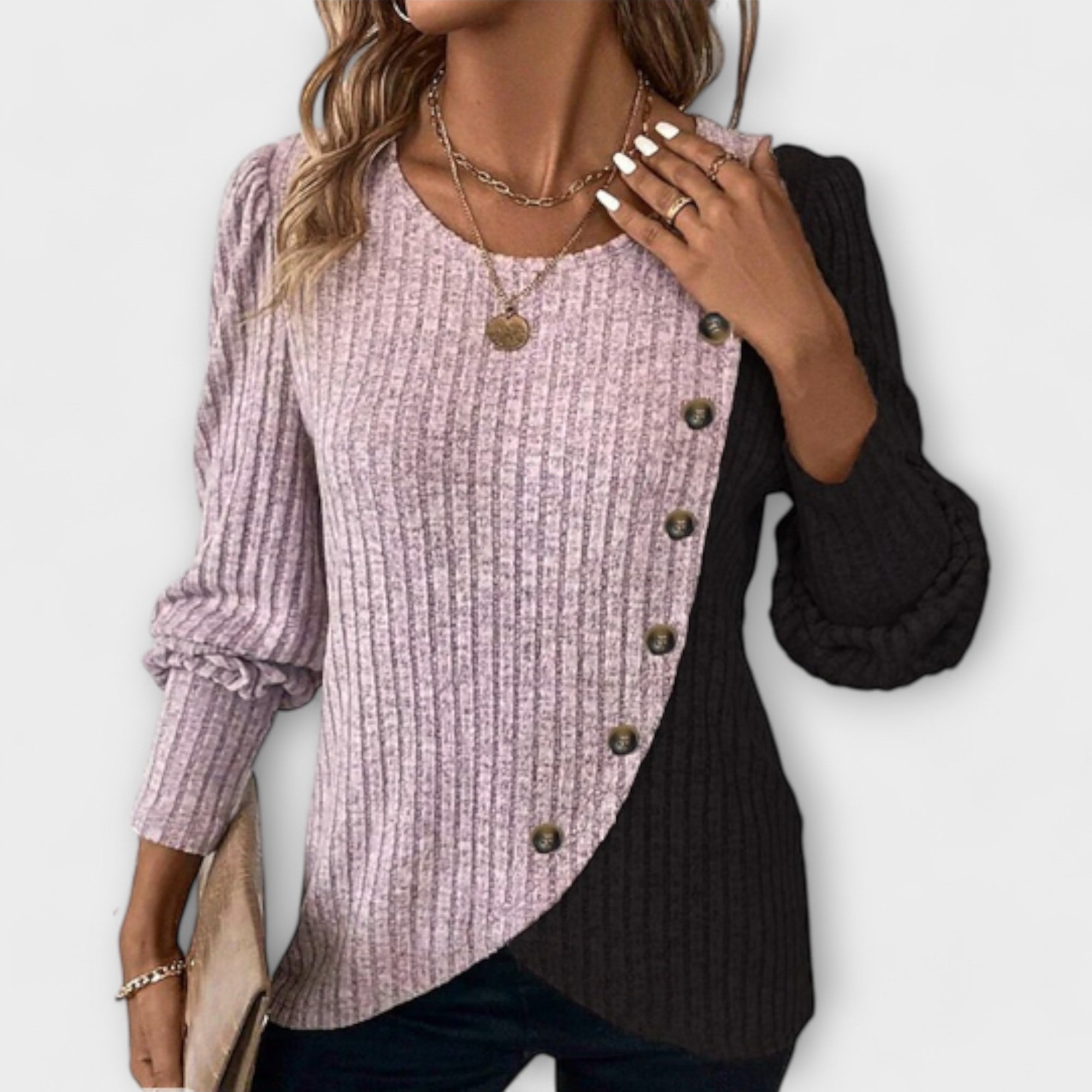 Lily | Elegante Gestrickte Bluse