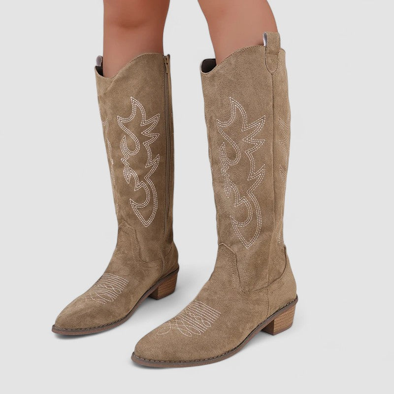 Clara - Botas occidentales ortopédicas