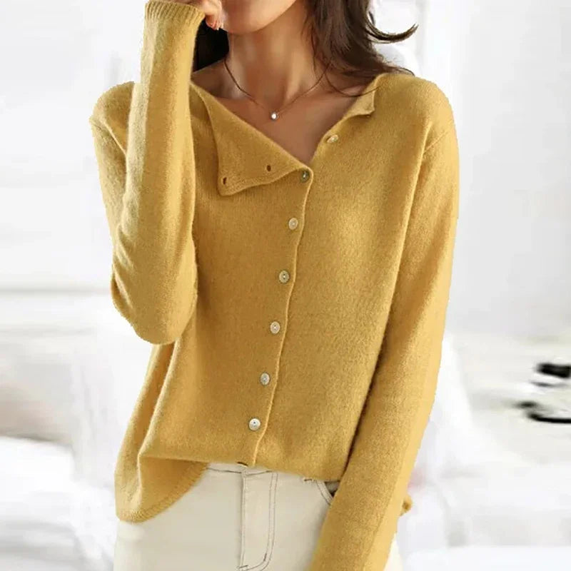 Women's Cashmere Knit Sweater Elegant Warm Everyday Wear
