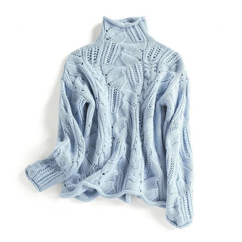 Women's Lightweight Knit Sweater Soft Refined Texture