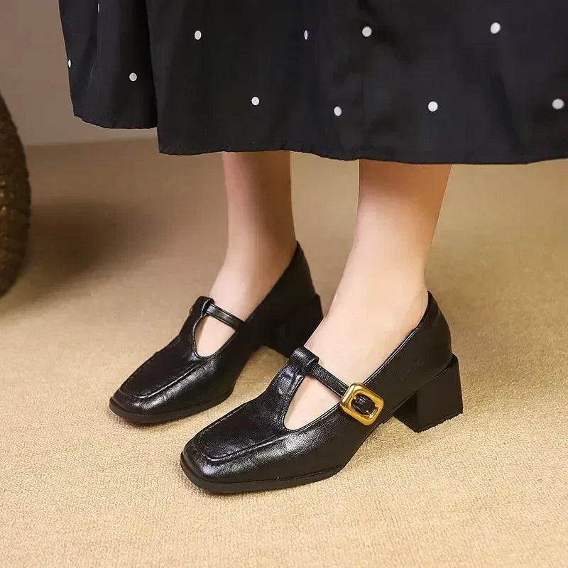 Lily | French Mary Janes.