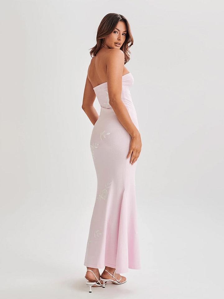 Velora Strapless Maxi Dress