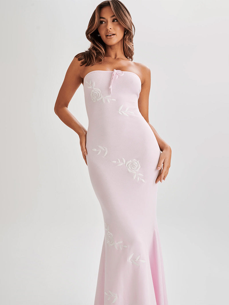 Velora Strapless Maxi Dress