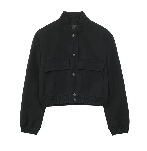 Women's Bomber Jacket Relaxed Fit Everyday Layer