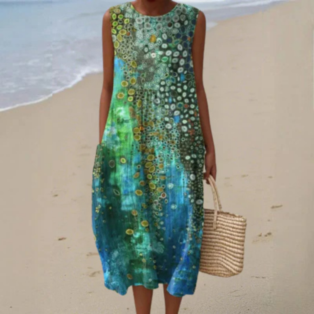 Zara | Reef Midi Dress