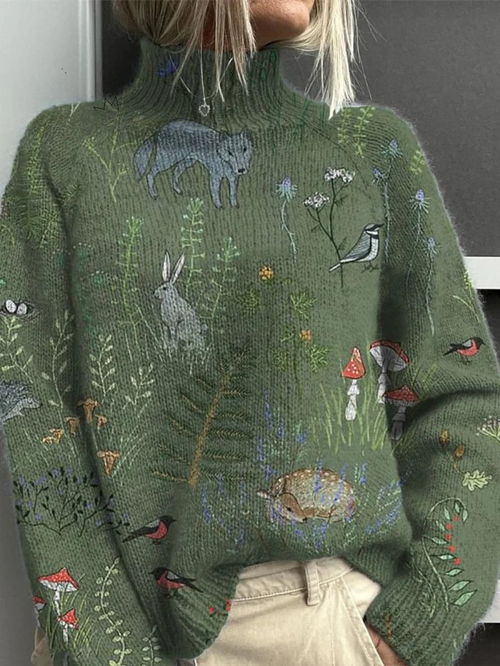 Aimelie | Warmer und eleganter Rollkragenpullover