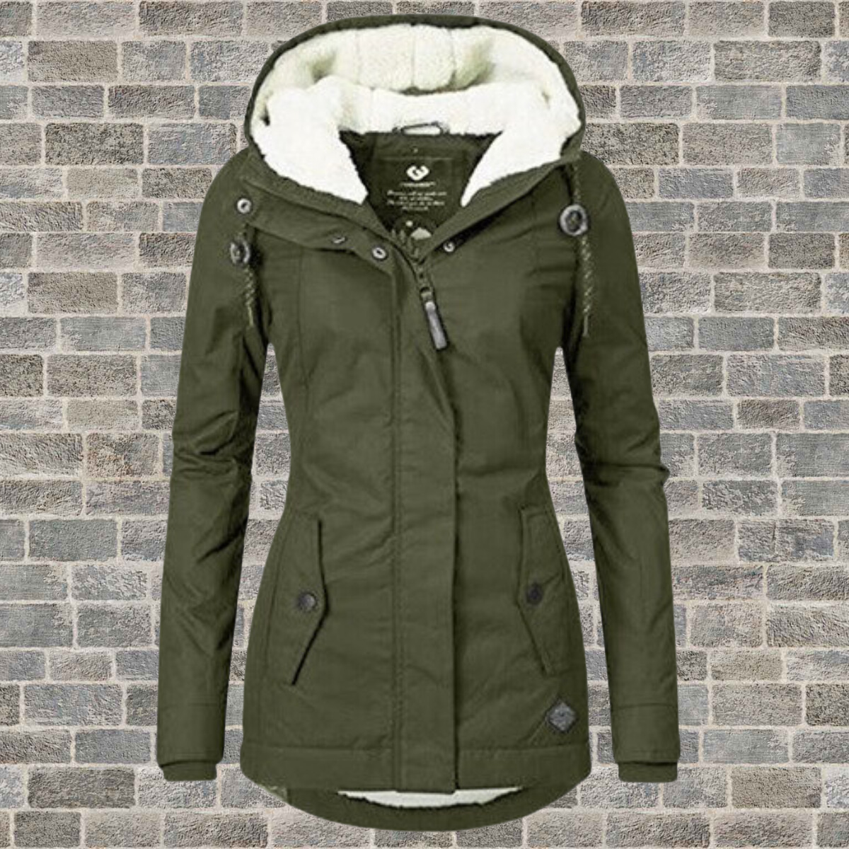 Women's Versatile Hooded Winter Coat Warm Enveloping Fit