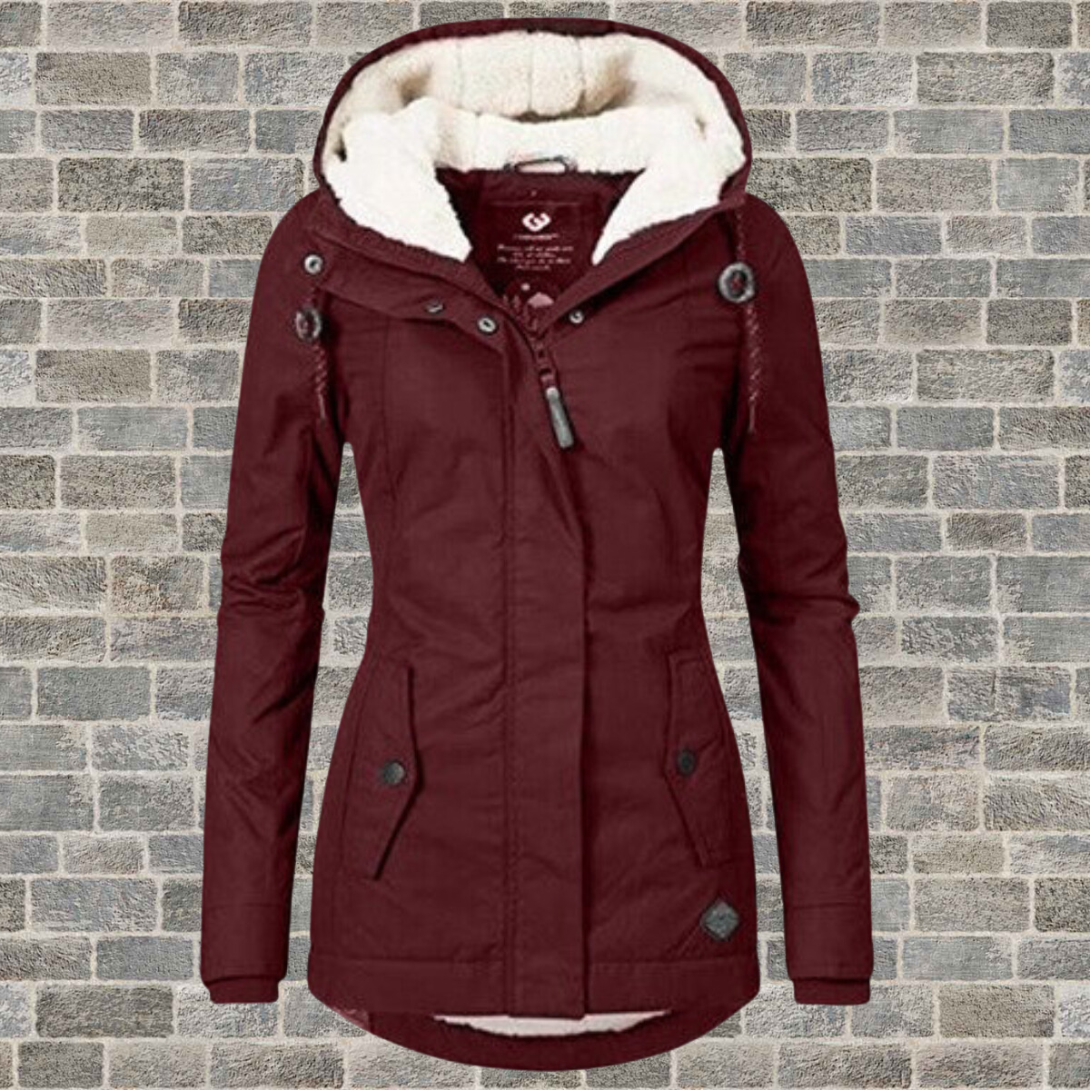 Women's Versatile Hooded Winter Coat Warm Enveloping Fit