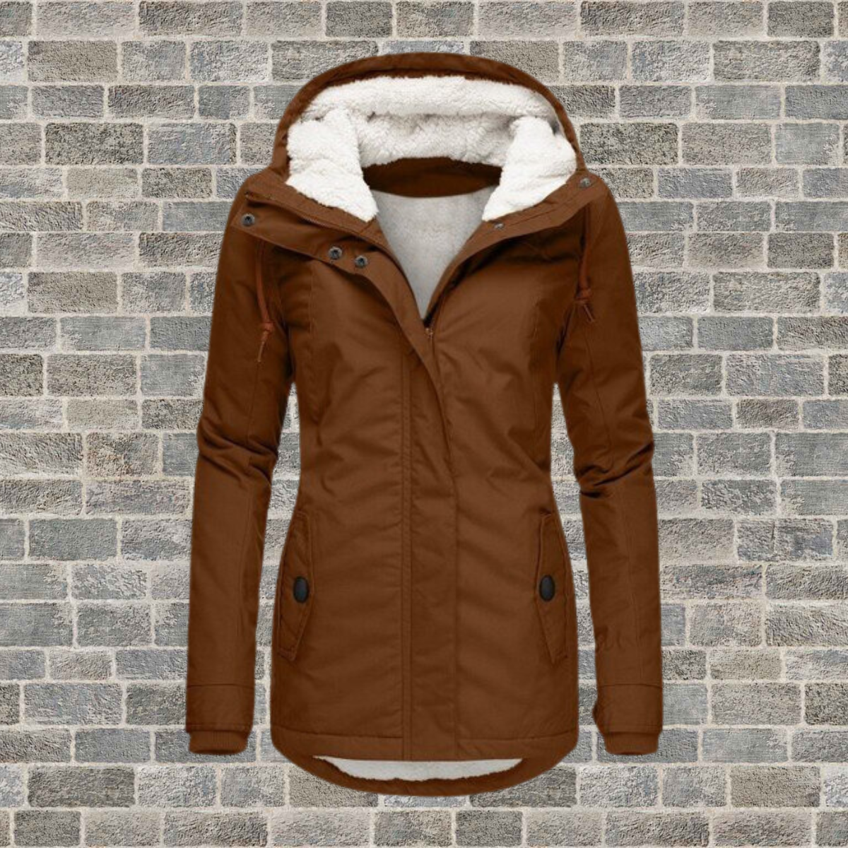 Women's Versatile Hooded Winter Coat Warm Enveloping Fit