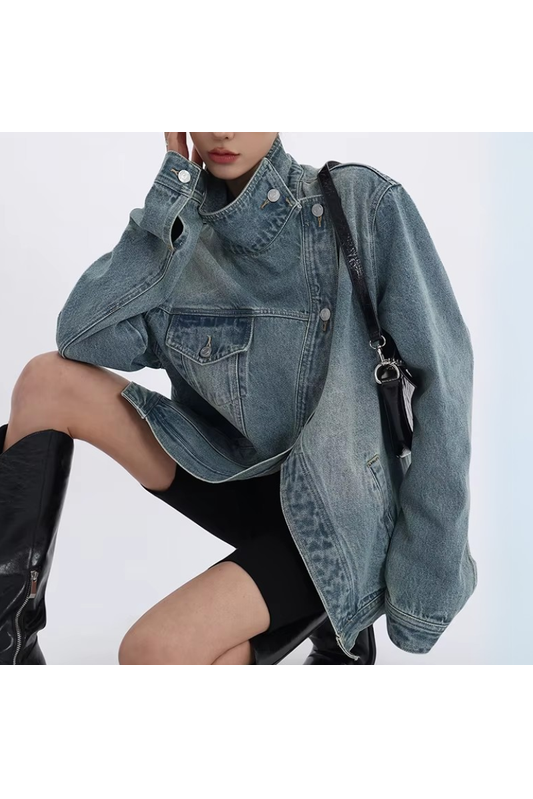 Zetta Oversized Denim Jacket