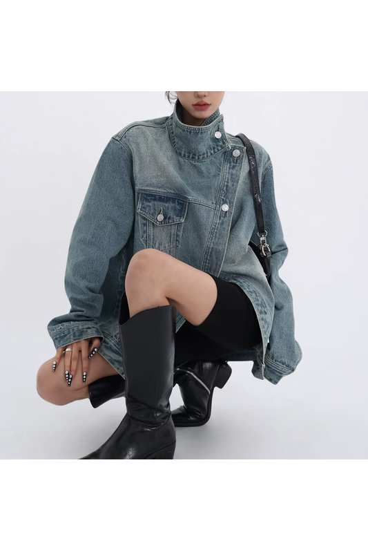 Zetta Oversized Denim Jacket