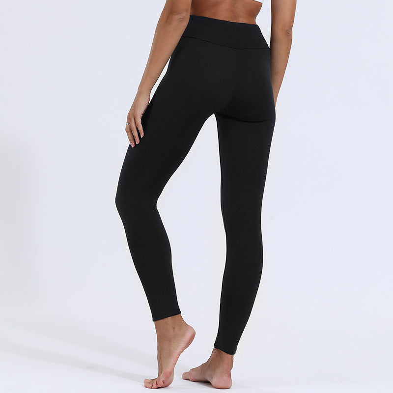 Mallas de invierno para mujer con forro polar
