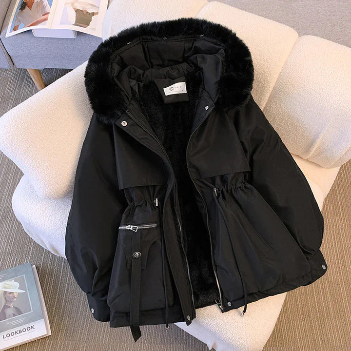 Nalu Luxe Fur-Trimmed Winter Coat