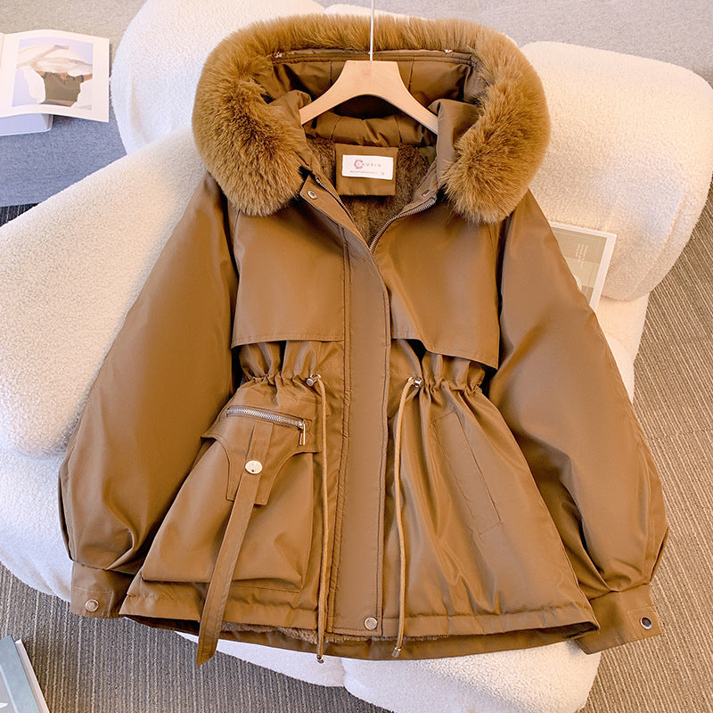 Nalu Luxe Fur-Trimmed Winter Coat