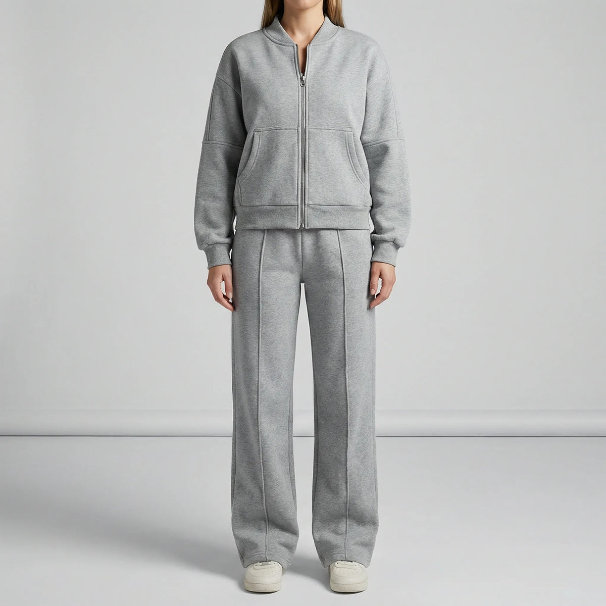 Women's Co-Ord Set with Zip Jacket and Joggers