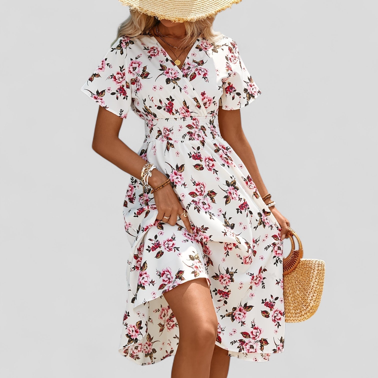 Lily | Comfortable Summer Midi Dress.