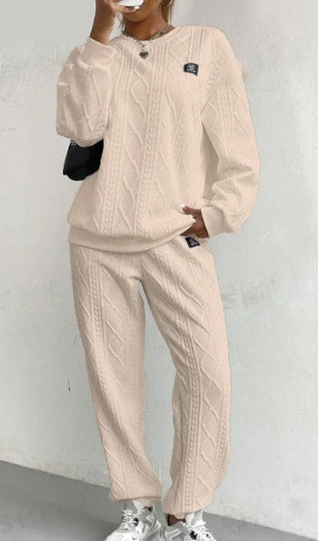 Quera - Cable Knit Lounge Set