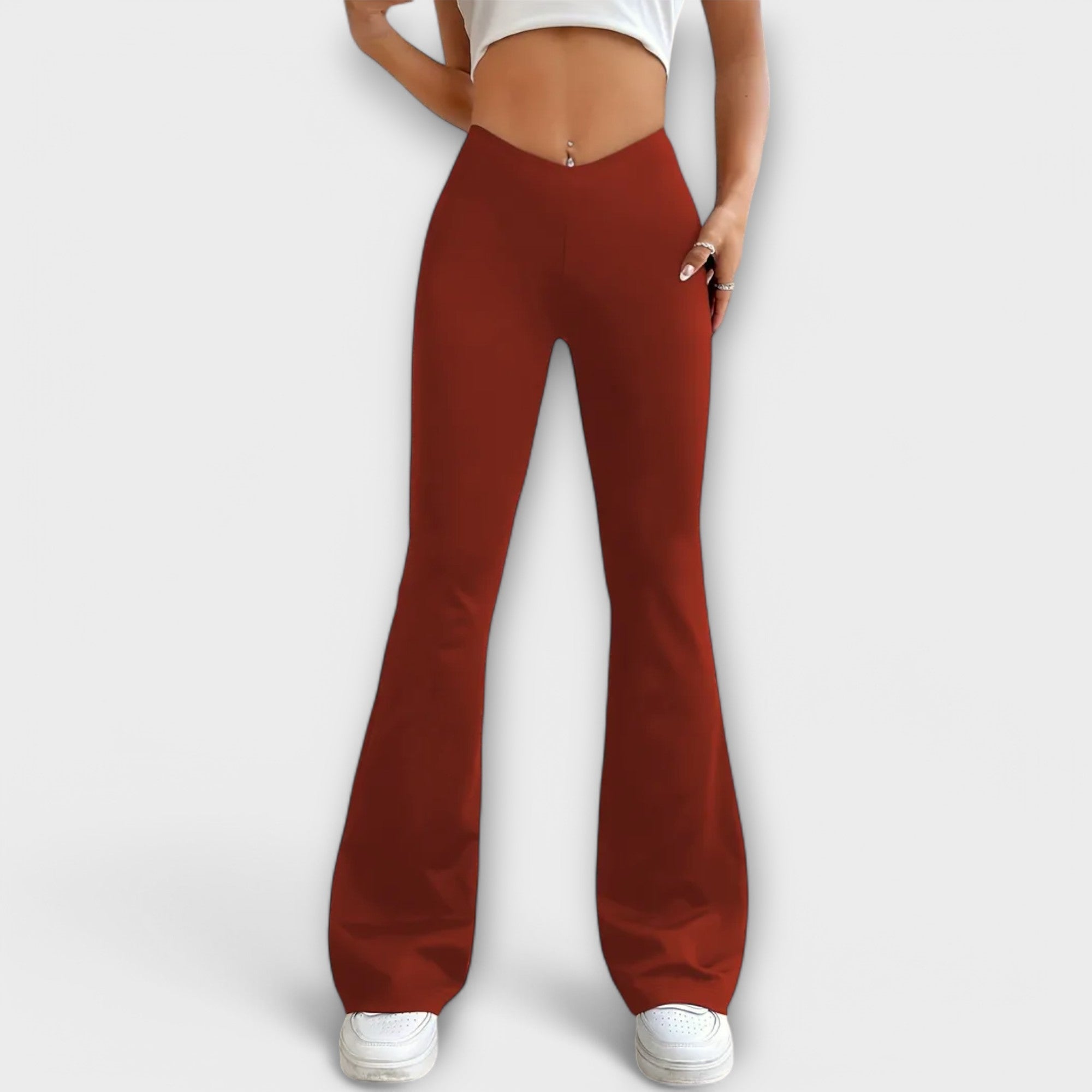 Pantalon large femme