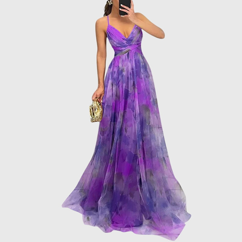 Annie | Blumiges Maxikleid
