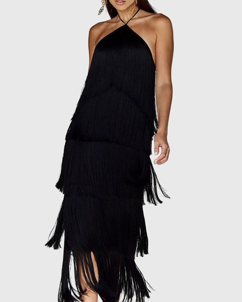 Lilie | Kleid mit Quaste