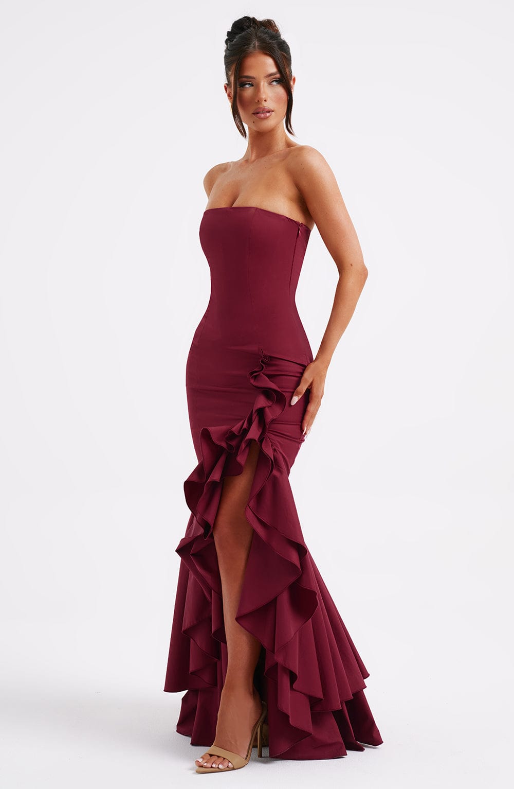 Nicolette Strapless Maxi Dress