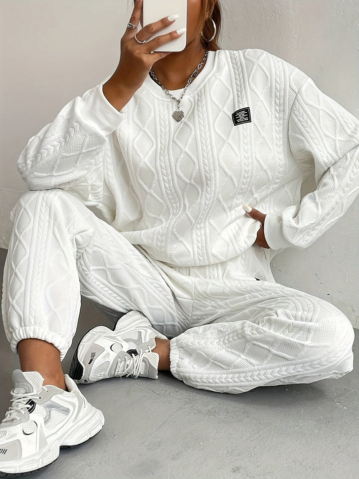 Quera - Cable Knit Lounge Set