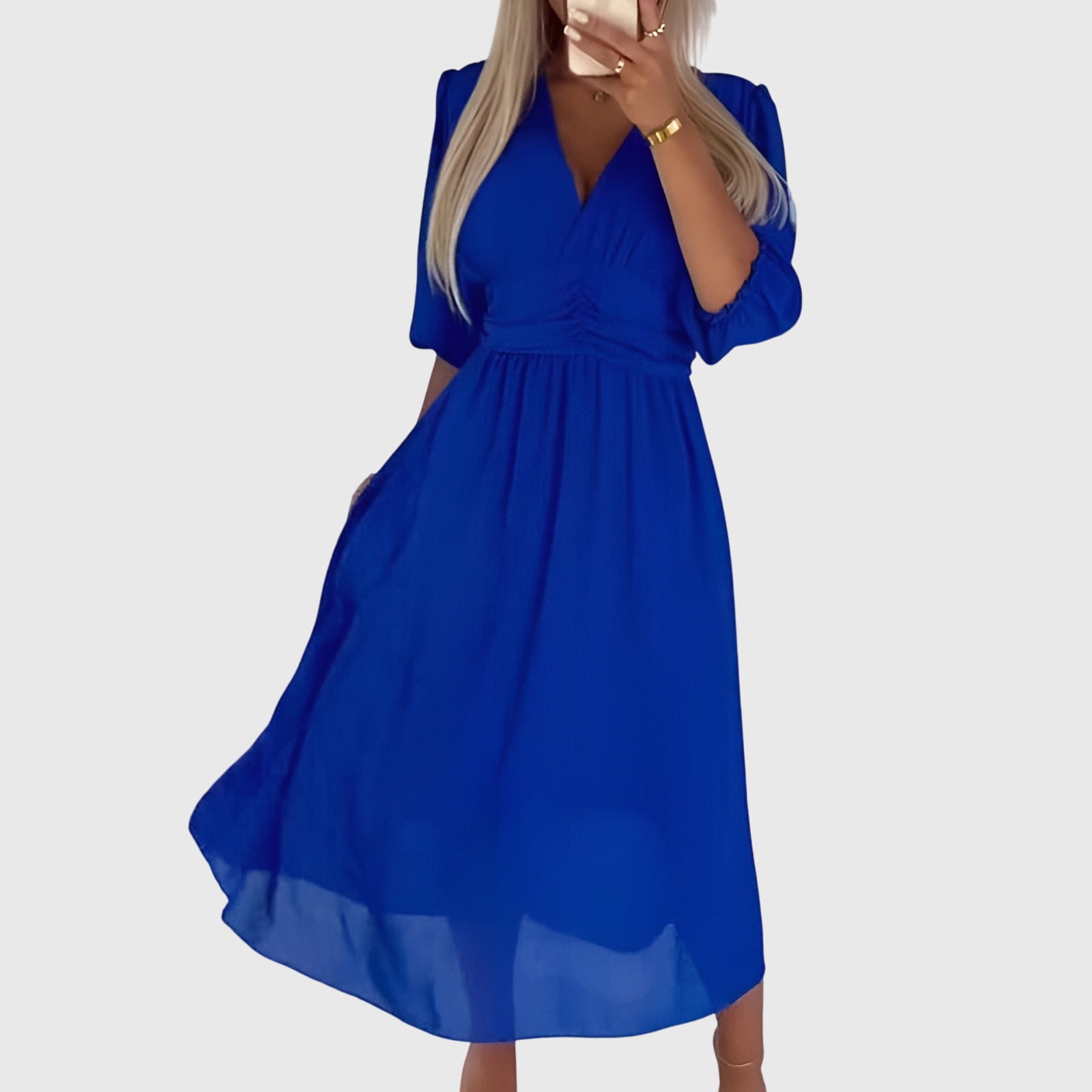 Lily | Lightweight Silky Chiffon Dress