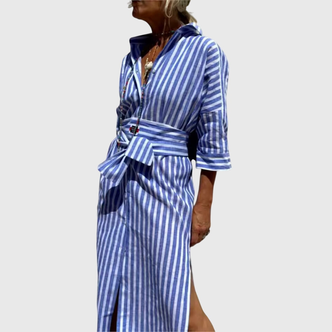 Lily | Classic Striped Dress