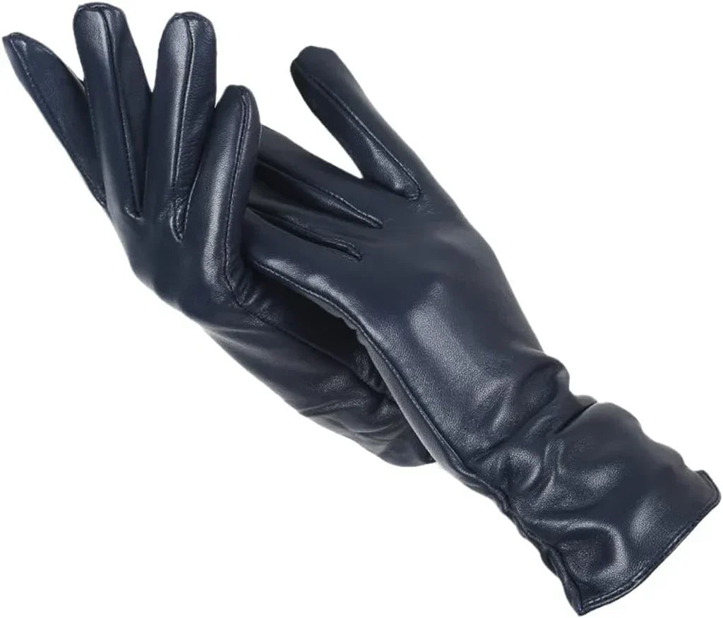 Gants classiques en cuir pour femme