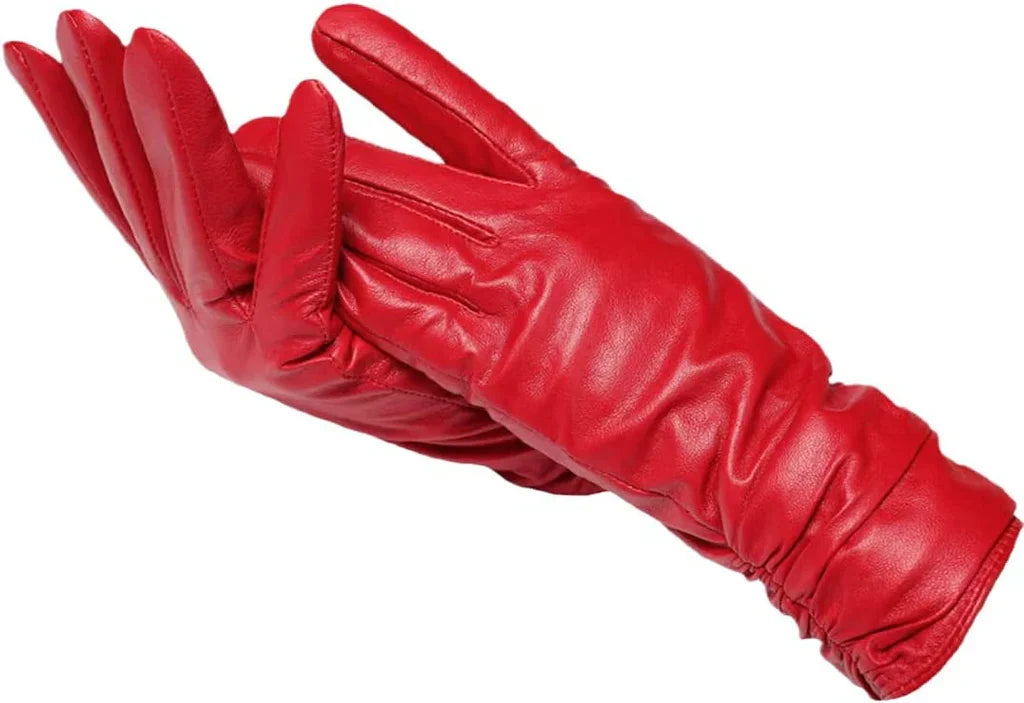 Gants classiques en cuir pour femme