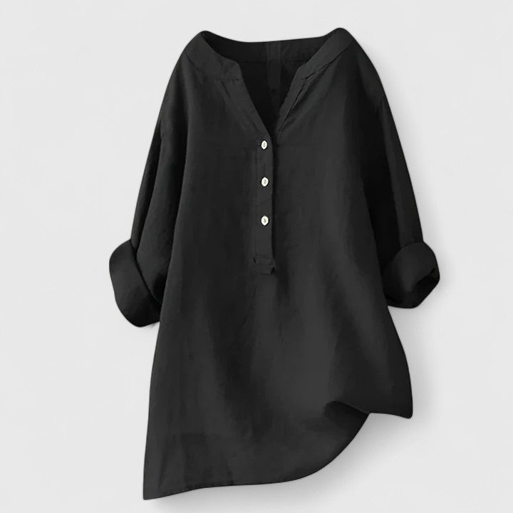 Lily | Elegantes Hemd mit Knopfleiste