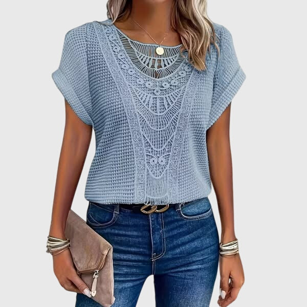 Lily | Elegante Bluse im Ibiza-Stil