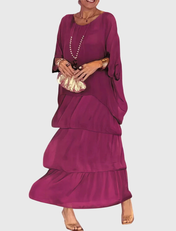 Lily | Langes und fließendes elegantes Kleid