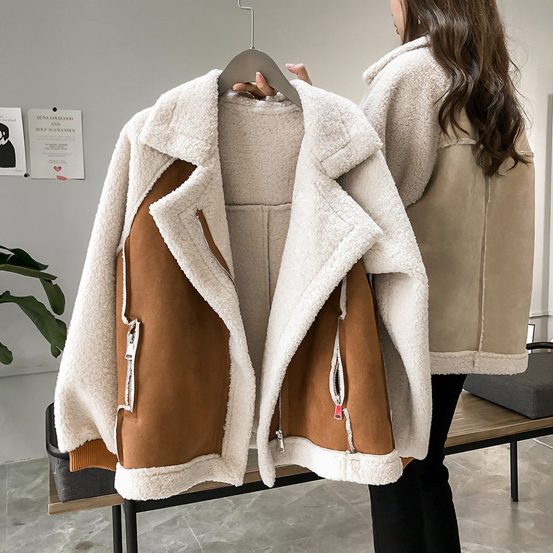 Women's Shearling Aviator Jacket